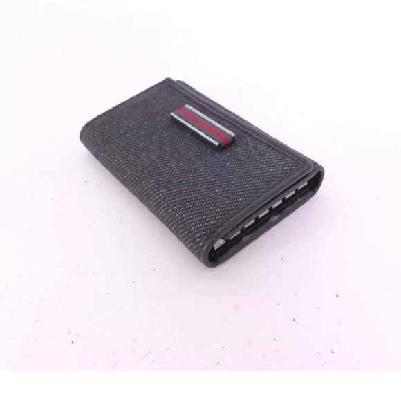 GUCCI Denim Indigo Denim six hooks Key case - Picture 4 of 12